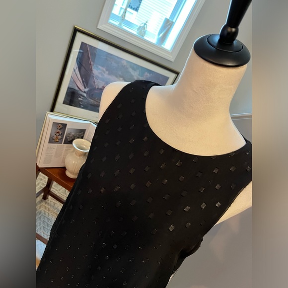 EMMA & MICHELE Jumpsuit Dress Tulip Bodice Sheer Overlay One Piece - Picture 3 of 11